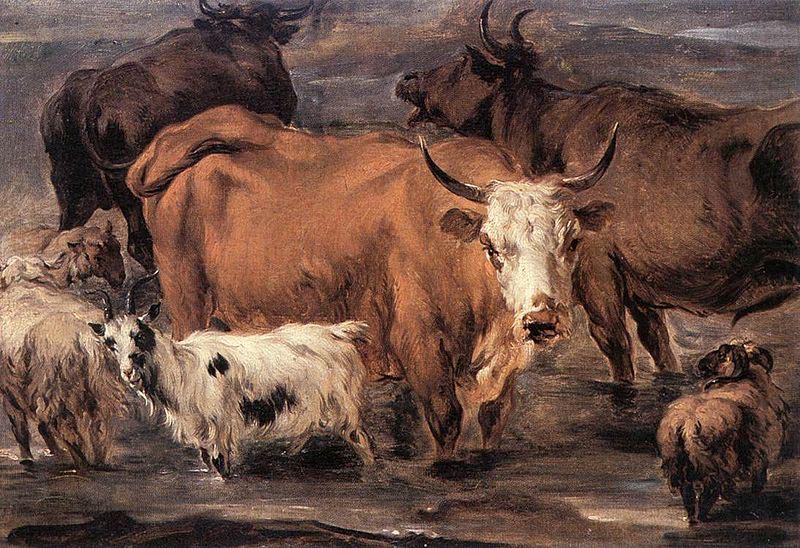 Nicolaes Pietersz. Berchem Animal Study